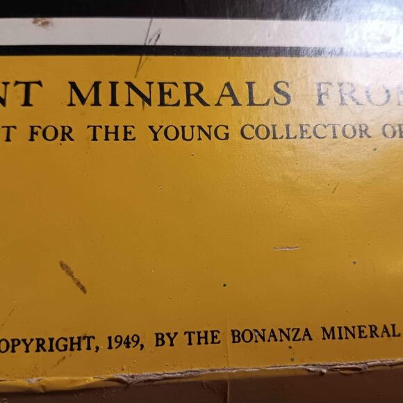 1949 Mineral collection / rocks collectible - Picture 2 of 6